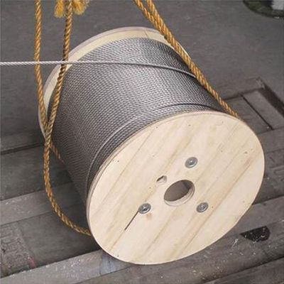 Dobra cena. Standard AiSi 304 316 SUS304 SUS316 Stainless Steel Wire Rope 1x7 Ropes Wire 1.5mm 2mm 3mm 4mm With Tolerance ±1% w Internecie