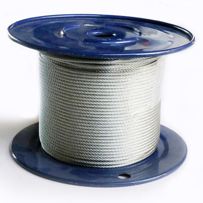Dobra cena. 7x19 Galvanized Wire Rope Steel Cable Construction Tolerance ±1% 1/4 Inch Aircraft Cable w Internecie