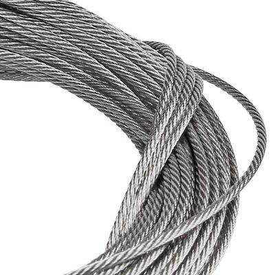 Dobra cena. Industrial Grade AISI 304 7x7 3mm Stainless Steel Wire Rope for Heat and Cold Resistance w Internecie
