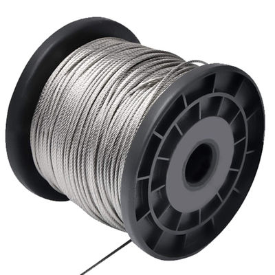 Dobra cena. 7x19 Construction Stainless Steel Wire Rope for Aircraft Cable Manufacturing w Internecie