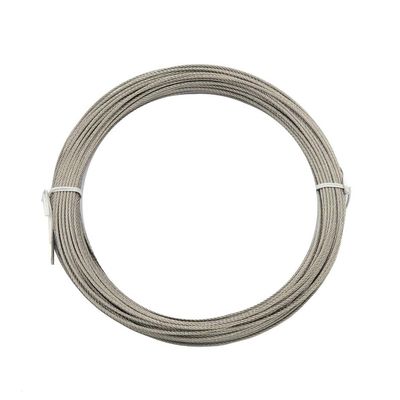 Dobra cena. 316L Steel Grade 8mm 1x19 Inox Cable / Stainless Steel 304 316 Wire Rope for Tough Environments w Internecie