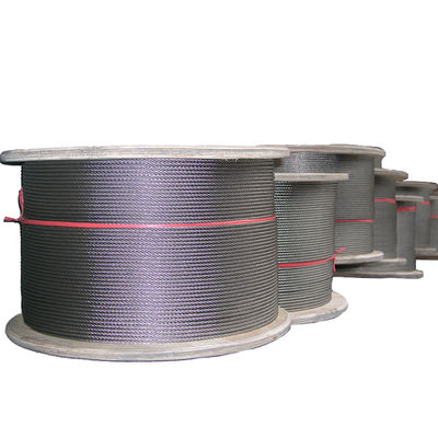 Dobra cena. Wiązki z kabli ze stali nierdzewnej Aisi304 Aisi316 Wiązka ze stali nierdzewnej 3mm 4mm 5mm Długość 1000m/roll lub dostosowanie w Internecie