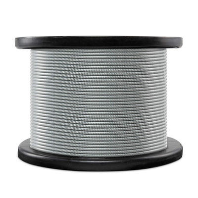 Dobra cena. Lina stalowa 7x7, powlekana PVC, drut stalowy 1/8