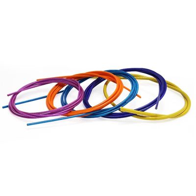 Dobra cena. 1000m/roll Przejrzysty PVC powlekany linia z stali nierdzewnej Długość linia 1000m/reel 0,50MM 7x7 AISI 201/304/316 w Internecie