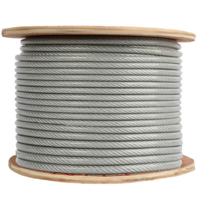 Dobra cena. 7x7 / 7x19 PVC Coated Steel Wire Rope 5/32 inch to 7/16 inch Galvanized Steel Cable Rope Vinyl Coated Aircraft Cables w Internecie