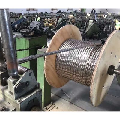 Dobra cena. DIN/RR-W-401 6x12 7FC Stalowa lina nierdzewna Ss304 Ss316 Inox Kabel 3mm 6mm 8mm 12mm 18mm Zawartość Si % 1.0 Tolerancja ±1% w Internecie