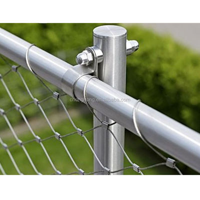 Dobra cena. Lina ze stali nierdzewnej AISI304/316 do siatki wolierowej/siatki linowej do zoo/siatki z lin stalowych z tulejami 1x19 Konstrukcja w Internecie