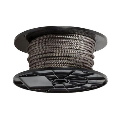 Dobra cena. Wykończenie powierzchniowe Inne liny drutowe 6x19 IWRC Liny kablowe 4 mm ze stali nierdzewnej do podnoszenia w Internecie