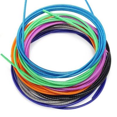 Dobra cena. 1*7/7*7/1*19/7*19 Struktura liny stalowej ocynkowanej powlekanej PVC do sznurka na pranie Standard AiSi w Internecie