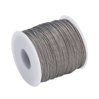 Dobra cena. 200ft 304 Cable Cable Wire Wire Rope Strength Cable for Clothing Line Wire Outdoor Yard Craft Trellis Wire 0,8mm w Internecie