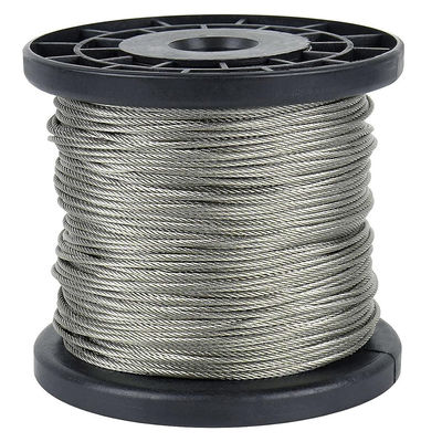 Dobra cena. Linka lotnicza 1/8 cala wykonana z liny stalowej 7x7 ze stali nierdzewnej o konstrukcji zgodnej ze standardem AiSi w Internecie