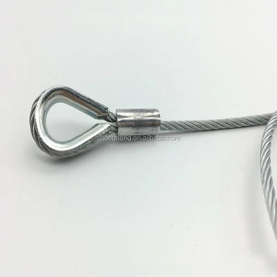 Dobra cena. Lina stalowa 7x7 / 7x19 / 1x19 3,2mm, wstępnie rozciągnięta, ocynkowana, do zawiesi / kabli oświetleniowych, tolerancja: inna w Internecie