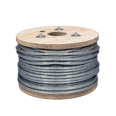 Dobra cena. 10mm 7X19 AISI 304 Stalowa linka stalowa ocynkowana ogniowo ze stali nierdzewnej z tolerancją ±1% w Internecie