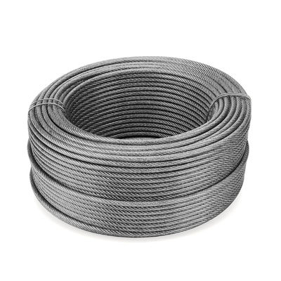 Dobra cena. Niestandardowy 7X19 Zip Line Kit Galwanizowany Kabel stalowy dla samolotów do innych usług przetwórczych na rynkach B2B w Internecie