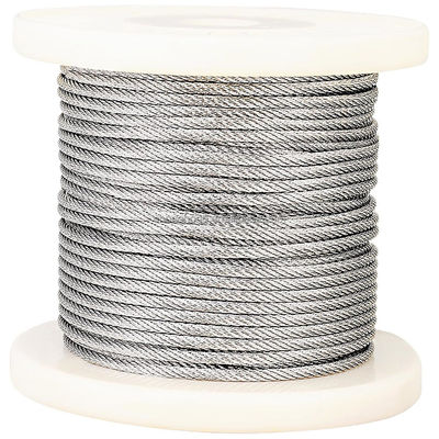 Dobra cena. 1/16'' 3/32'' 1/8'' 5/32'' 3/16'' 1/4'' 5/16'' 6x19 FC 6 x19 IWS Stalowa lina stalowa powlekana PVC do innych usług przetwarzania w Internecie