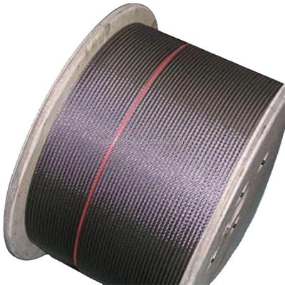 Dobra cena. Druty stalowe, liny stalowe, liny 6 x 7 FC Inox, lina 3mm 4mm 5mm ze stali nierdzewnej A2 A4 6*7 FC, długość liny zgodnie z życzeniem w Internecie