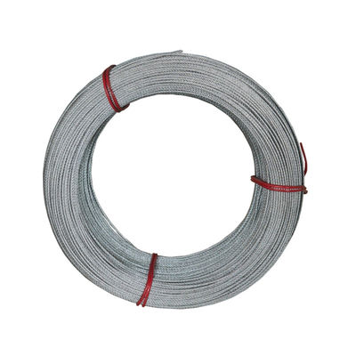 Dobra cena. Standardowy AiSi 6-18mm 8x19s FC Steel Wire Rope Elevator Lift Cable 1370/1770MPa Zgalwanizowany do niskiej windy w Internecie
