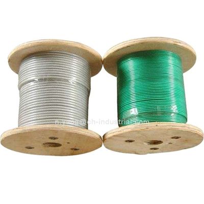 Dobra cena. PVC powlekany stalowy kabel liniowy 5/32 