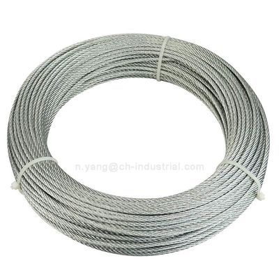 Dobra cena. 6*19 Galwanizowane linie stalowe 3/64