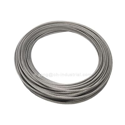 Dobra cena. 120 stóp 1/8 cala T316 Stalowa linka lotnicza ze stali nierdzewnej 7x7 splotów liny stalowej do budowy zestawu balustrady pokładowej DIY w Internecie