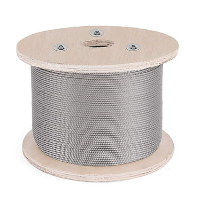Dobra cena. 6mm Stainless 304 Cable 316 304 Stainless Steel SS Cable for Balustrade Cable Deck Rails Other Processing Service Offered w Internecie