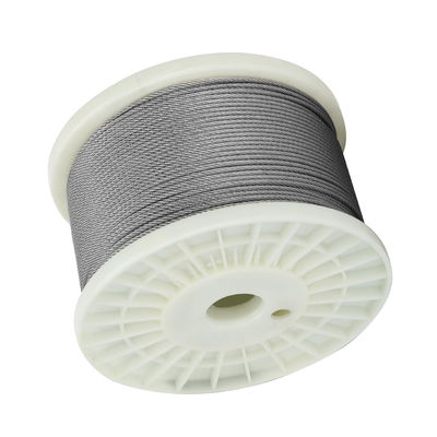 Dobra cena. AISI SUS316 7X19 Stainless Steel Steel Wire Rope For Marine Construction Tolerance ±1% Guaranteed w Internecie