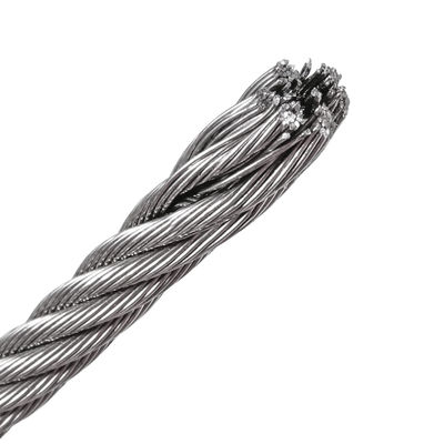 Dobra cena. SS304 Custom Steel Cables 7X19 2mm Steel Wire Rope Wear Resisting w Internecie