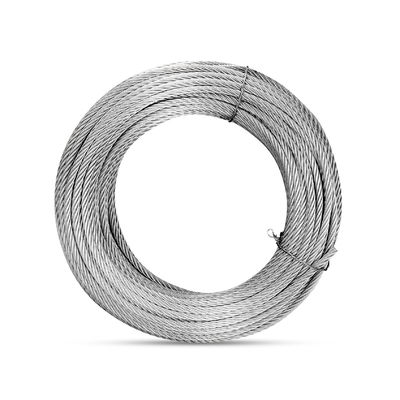 Dobra cena. Cold Heading AISI SUS304 Steel Wire Rope 7X19 Diameter For Heavy Duty Applications w Internecie