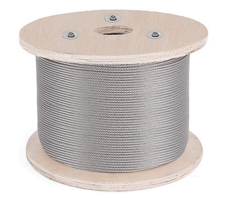 Dobra cena. ISO14001 Certified Steel Wire Rope Deck Stainless Wire Rope 1/8