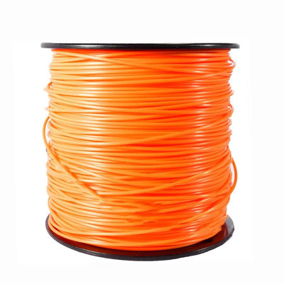 Dobra cena. Okrągły 2,6 mm 0,102 '' 1 kg Nylon Trimmer Line Spool Grass Trimmer Line w Internecie