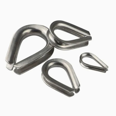 Dobra cena. European Type Heart-Shaped Wire Rope Thimble with Manufacturers Fastener Stainless Steel w Internecie