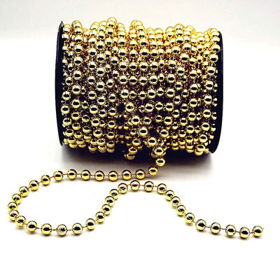 Dobra cena. 2.4mm Customized Colors Plastic Ball Chain Polished Finish for DIY Wedding w Internecie