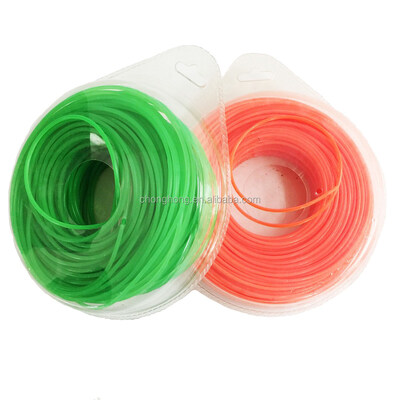 Dobra cena. Różne kolory 3,0 mm kwadratowy / okrągły / sześciokątny / gwiazdkowy Nylon Trimmer Line w Internecie