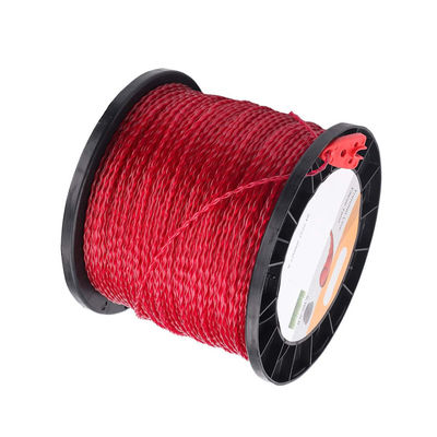 Dobra cena. 2.7mm / 0.10-inch Round Trim Line Round Twist 3 LBS. 690 Ft Red Cutting Tool Line Weed Trimmer Line w Internecie