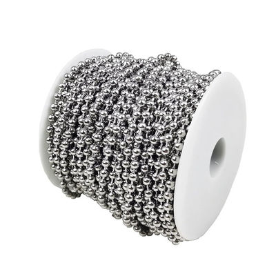 Dobra cena. Ball Chain Spool Stainless Steel 304 with 100 Clasps for DIY Projects w Internecie