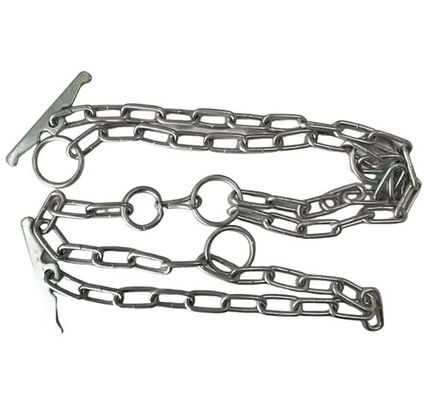 Dobra cena. Standard 6mm 8mm Zinc Plated Animal Cattle Cow Link Chains with ISO CE Certificate w Internecie
