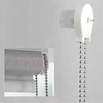 Dobra cena. Wholesale Roller Shade Components 4.5*6mm Roller Blind Ball Chain Metal Bead Chain for Blinds w Internecie