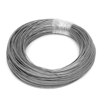 Dobra cena. Non-Alloy 1x7 7x7 7x19 Stainless Steel Wire Rope Cable for Various Uses w Internecie