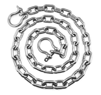 Dobra cena. Marine Chains Electric Resistance Welding 316 Stainless Steel Anchor Chain for Boats Heat Resistant w Internecie