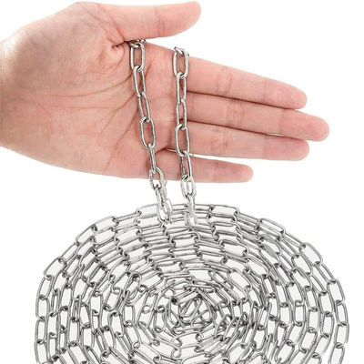 Dobra cena. 304 Stainless Steel Chain Metal Chain Link Chain Small Light Duty Chain Utility Chain w Internecie