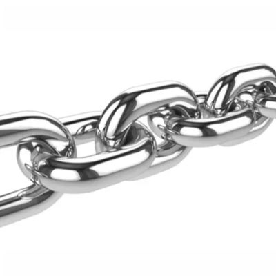 Dobra cena. Standard Heat Resistant Stainless Steel 304 DIN667 Safe Welded Link Chain Metal Chain Short Link w Internecie