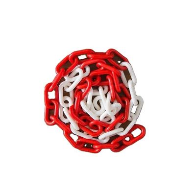 Dobra cena. Łańcuch barierowy z tworzywa sztucznego PE 6MM do bezpieczeństwa drogowego ze strukturą wtryskową w Internecie