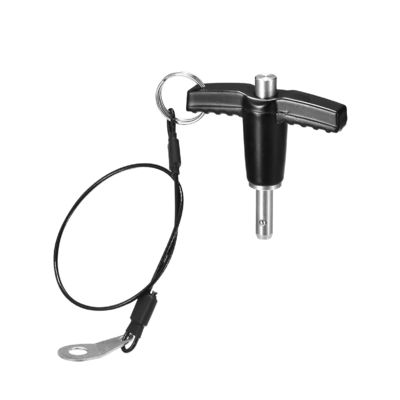 Dobra cena. Sworzeń szybkozwalniający z uchwytem T i przyciskiem do trwałego i bezpiecznego blokowania kulkowego w Internecie