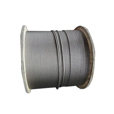 Dobra cena. 8,6 mm Ocynkowana ogniowo lina stalowa do budownictwa ze stalą do kucia na zimno w Internecie