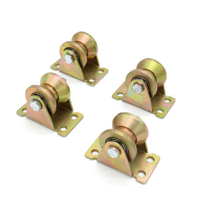 Dobra cena. Wrota drzwiowe sprzęt akcesoriów Drzwi przesuwne koło rolkowe koło koła V-Groove w Internecie