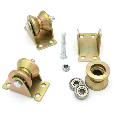 Dobra cena. Wysokiej jakości W-Groove Sliding Gate Roller Garage Door Nylon Rollers Wheel w Internecie