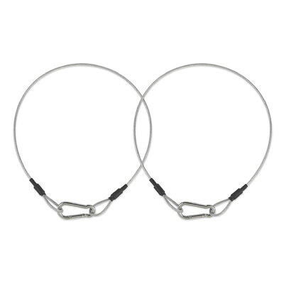 Dobra cena. Włókno z liny ze stali nierdzewnej, przewód bezpieczeństwa, przewód z blokadą karabinerową w Internecie