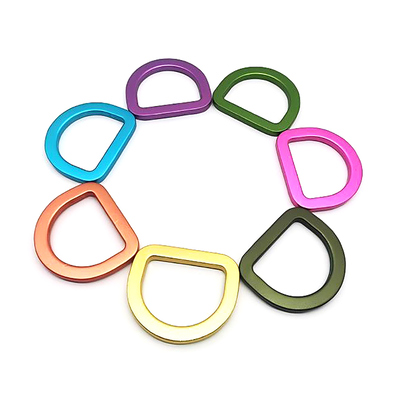 Dobra cena. Bezpośrednio z fabryki Wysokiej jakości klamra D-ring do plecaka, pasek, klamra D-ring, aluminiowy D-ring w Internecie