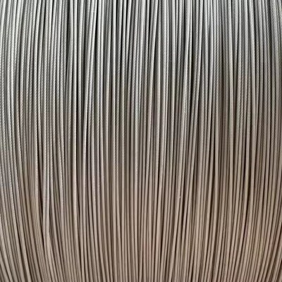 Dobra cena. PVC powlekany 304 ultracienkie liny z stali nierdzewnej 7 * 7 0,6-0,8 mm AiSi Standardowe obróbki gięcia dla innych zastosowań w Internecie