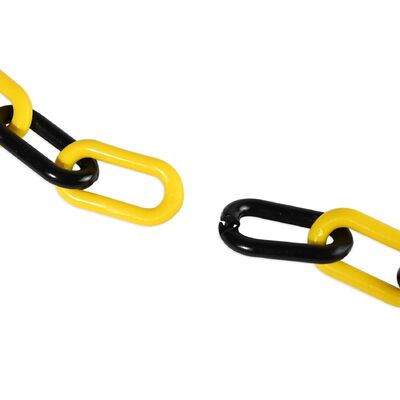 Dobra cena. Wysokiej jakości kolorowy łańcuch ostrzegawczy PE Plastic Barrier Chain w Internecie